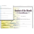 Student of the Month Certificate (Certificate Only)